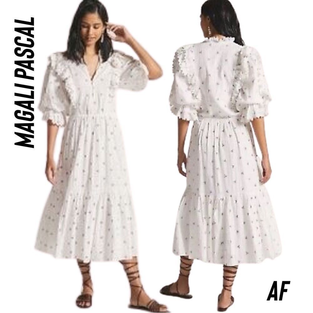 MAGALI PASCAL FLORENCE DRESS MIDI NWT SMALL